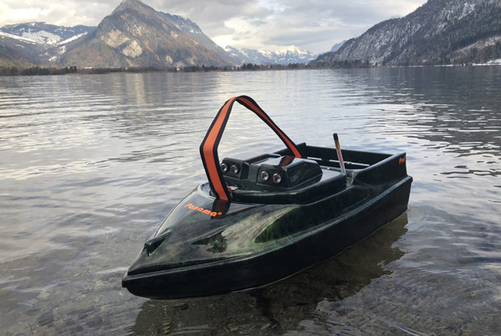 The BaitStar Pro All-in-One bait boat at Carp Den Bosch 2023